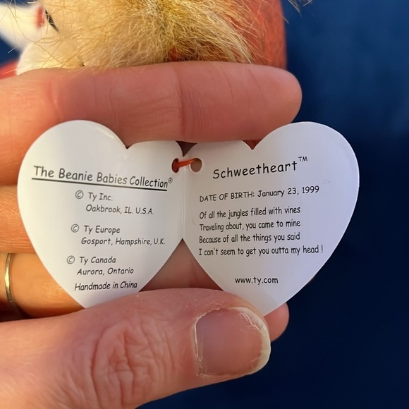 Ty Beanie Baby Schweetheart - Picture 2 of 6